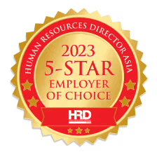 5-Star Employer of Choice para diretor de recursos humanos da Ásia