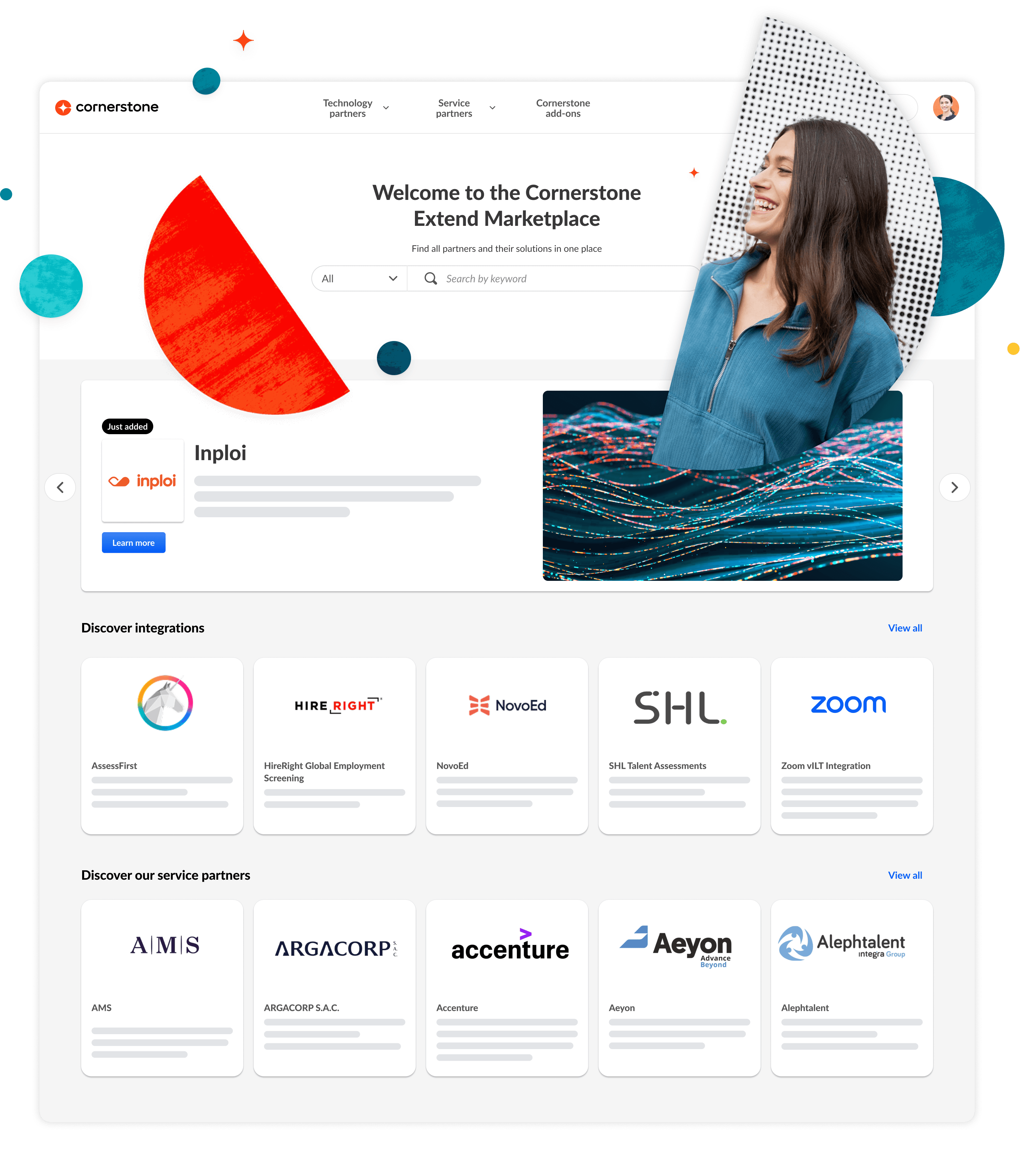 Captura de tela da página do marketplace.