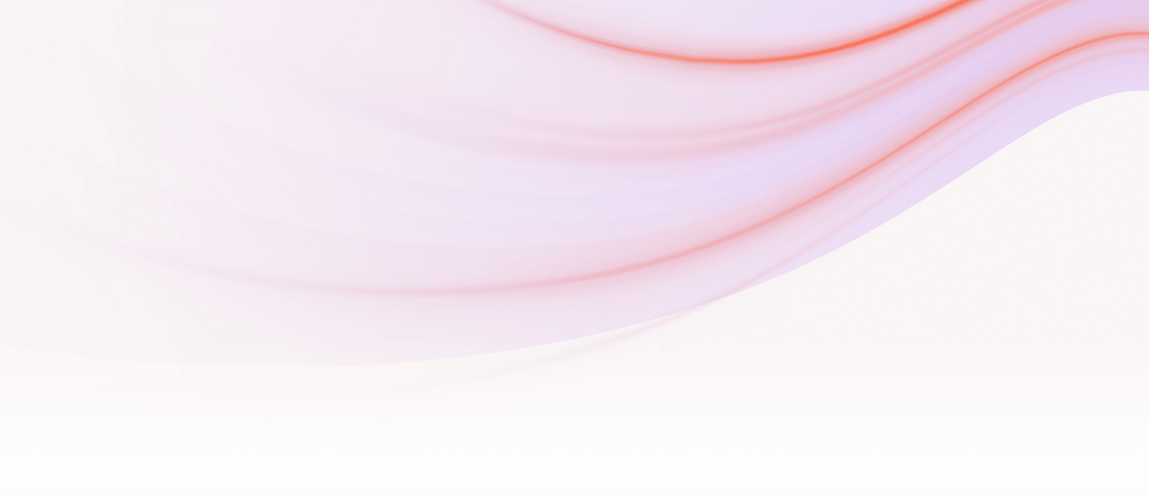 Abstract background with soft pink and purple waves fading into white.