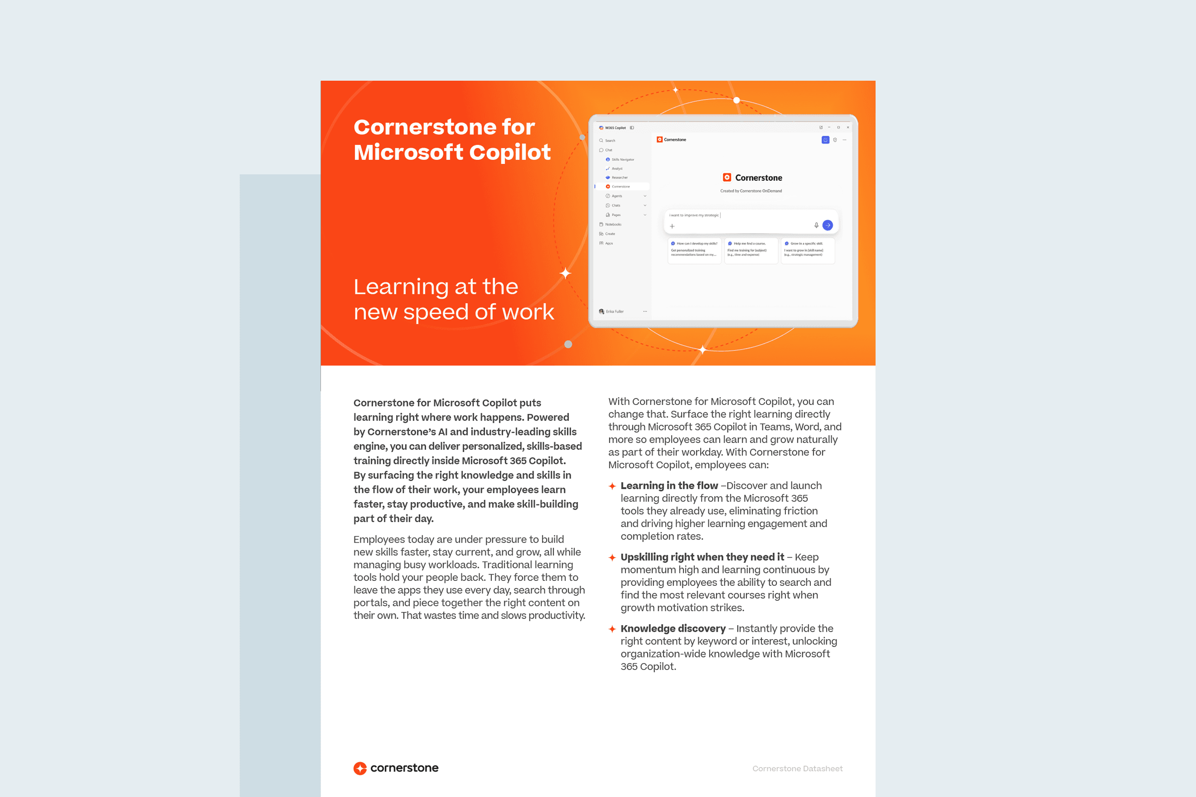 Learning at the new speed of work