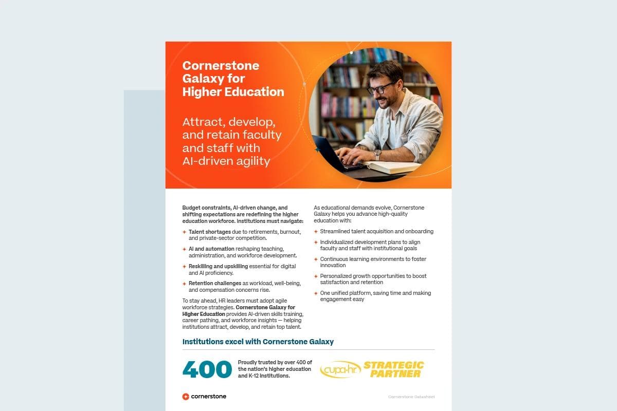 Cornerstone Galaxy for Higher Education