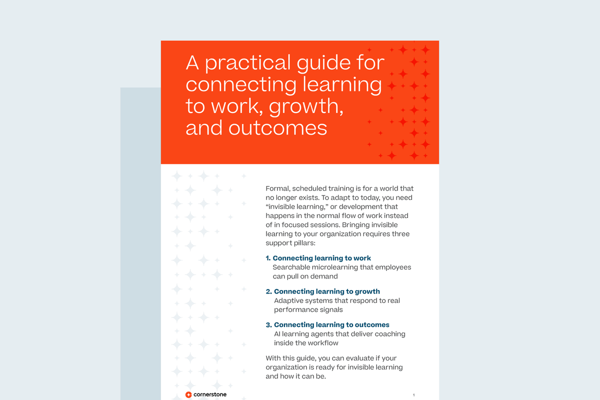 A practical guide for connecting learning to work, growth, and outcomes